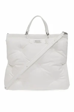 Maison Margiela WHITE āGlam Slam Shopper Largeā shopper bag