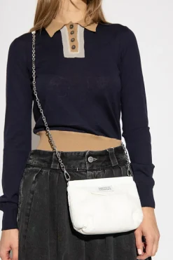 Maison Margiela WHITE ‘Glam Slam’ shoulder bag