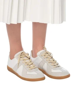 Maison Margiela WHITE Patched 'Replica' sneakers