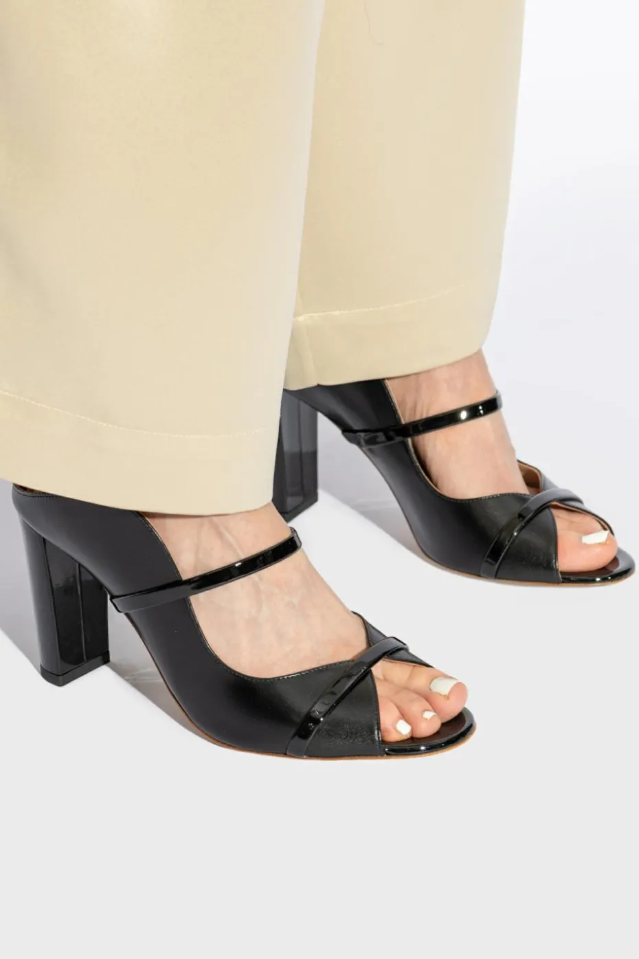 Malone Souliers BLACK Heeled mules Norah