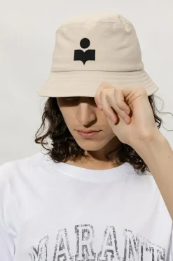 MARANT beige ‘Haley’ bucket hat