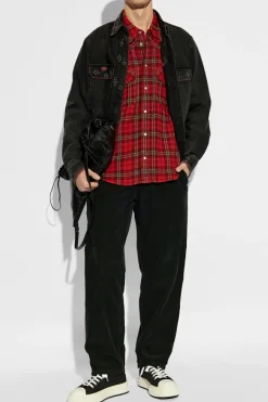MARANT BLACK Denim jacket Osco