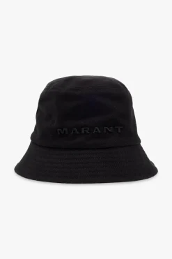 MARANT BLACK āHaleyā bucket hat with logo