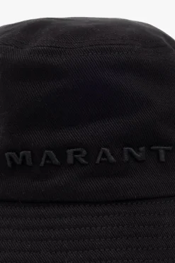 MARANT BLACK ‘Haley’ bucket hat with logo