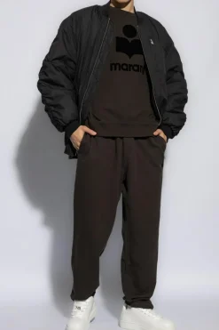 MARANT BLACK Mailesco` sweatpants