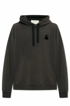 MARANT BLACK ‘Matte’ hoodie
