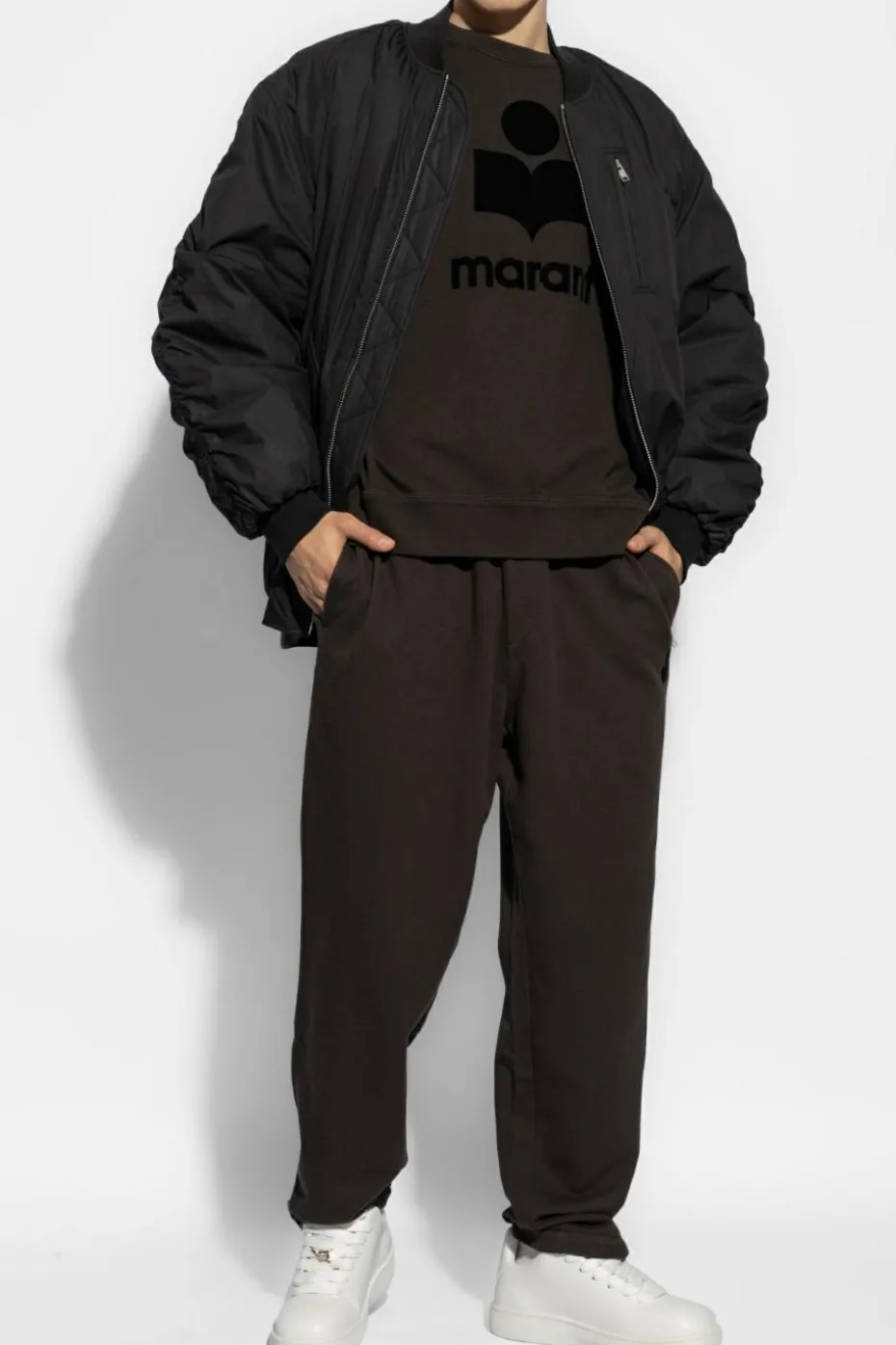 MARANT BLACK `Mikoy` Sweatshirt