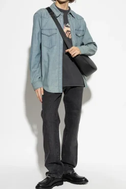 MARANT BLUE Denim shirt "Vasco"