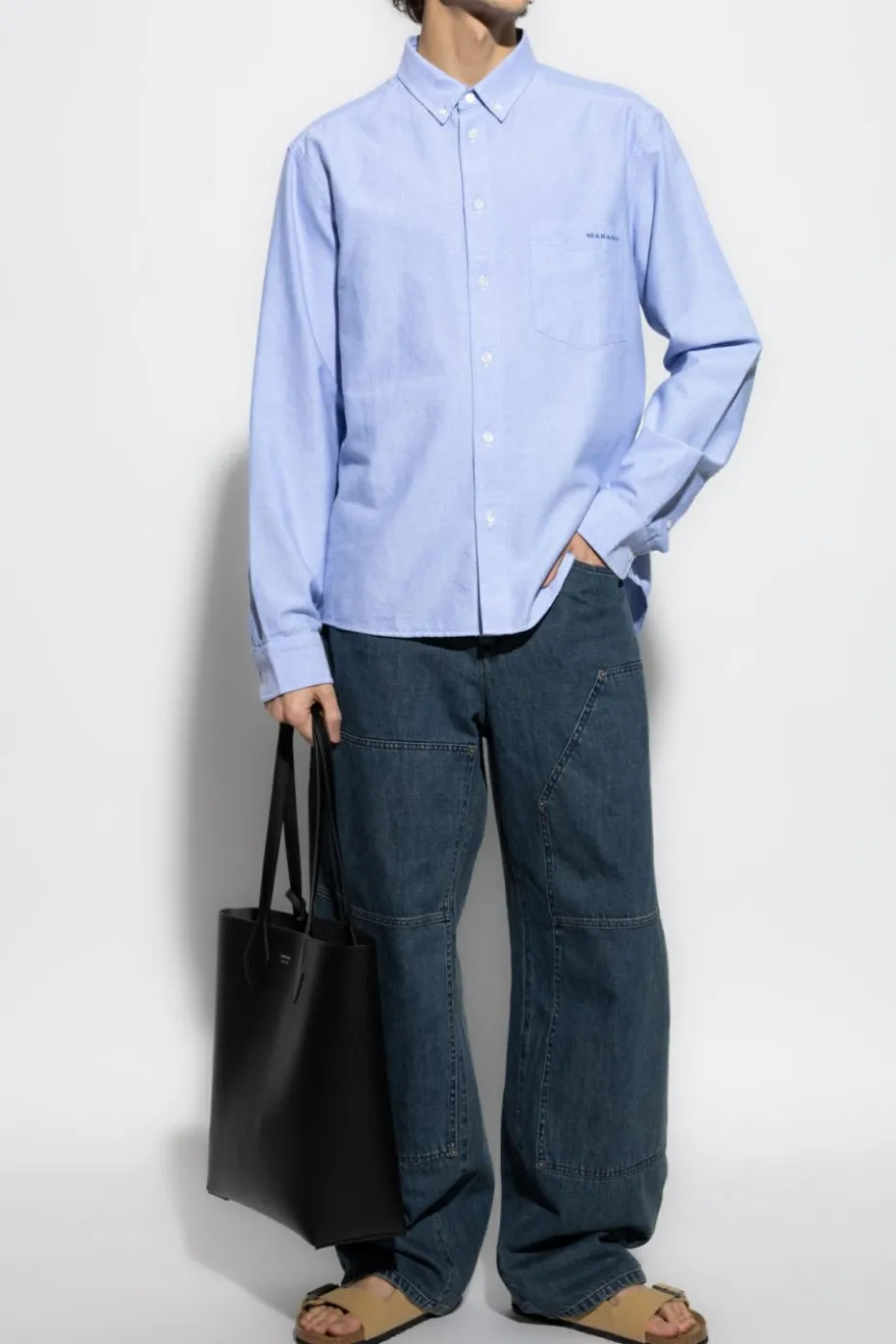 MARANT BLUE Shirt Jasolo