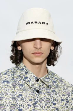 MARANT cream ‘Haley’ bucket hat