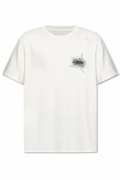 MARANT cream T-shirt "Honore"