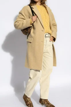 Marant Etoile beige Coat 'Limiza'