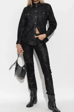 Marant Etoile BLACK "Kelsie" pants