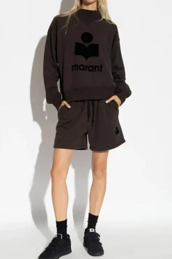 Marant Etoile BLACK ‘Mirana’ shorts
