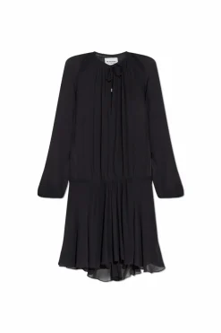 Marant Etoile BLACK Transparent dress "Bess"
