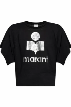 Marant Etoile BLACK T-shirt "Kyanza"