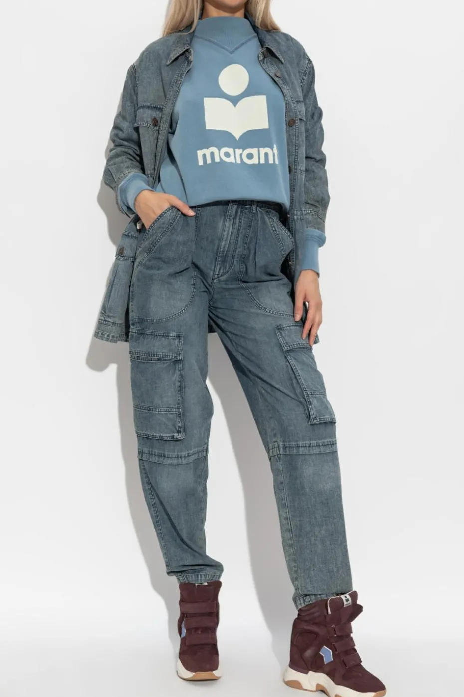 Marant Etoile BLUE Denim jacket "Nossia"