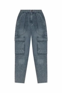 Marant Etoile BLUE "Nayla" cargo jeans