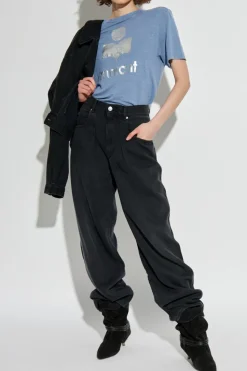 Marant Etoile BLUE T-shirt "Zewel"