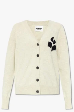 Marant Etoile cream āKarinā cardigan