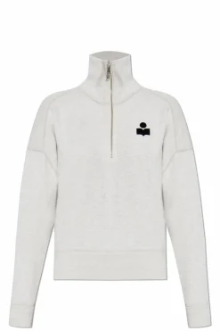 Marant Etoile cream Sweatshirt `Ross`