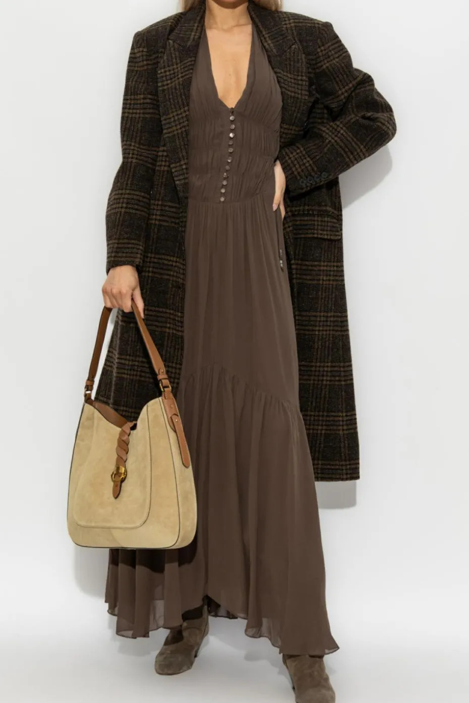 Marant Etoile GREEN Dress "Briane"