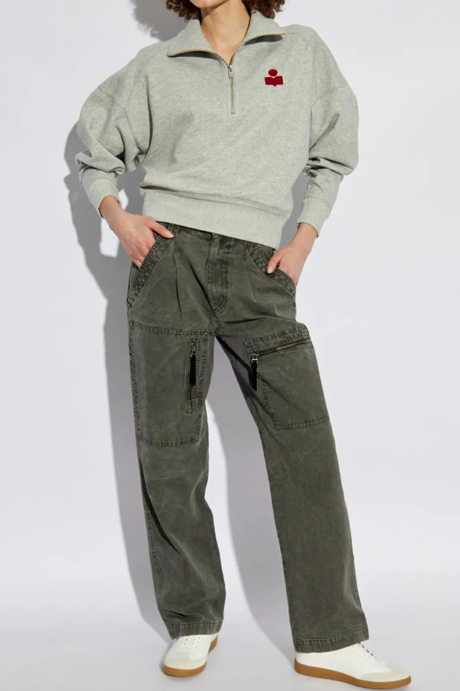 Marant Etoile GREY Sweatshirt "Ross"