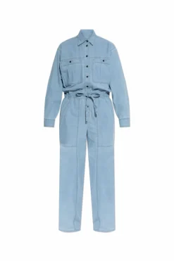 Marant Etoile light blue Denim jumpsuit āValenaā