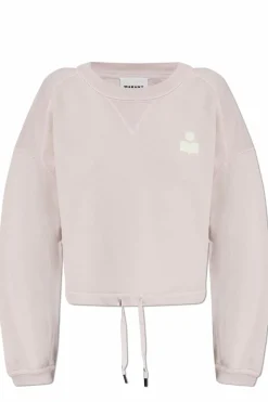 Marant Etoile PINK Short sweatshirt Margo`