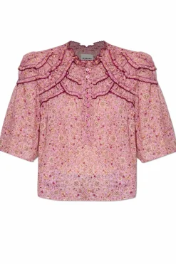 Marant Etoile PINK Top "Carmen"