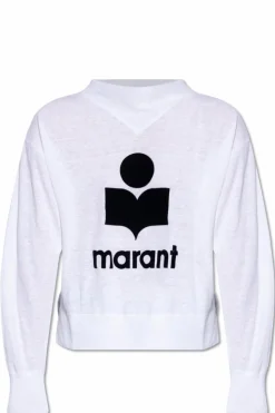 Marant Etoile WHITE ‘Kilsen’ sweatshirt