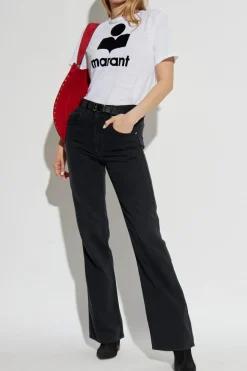Marant Etoile WHITE T-shirt "Zewel"
