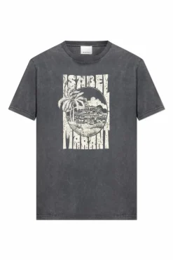 MARANT GREY T-shirt "Honore"
