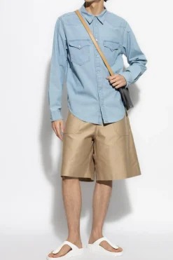 MARANT light blue Denim shirt Vasco