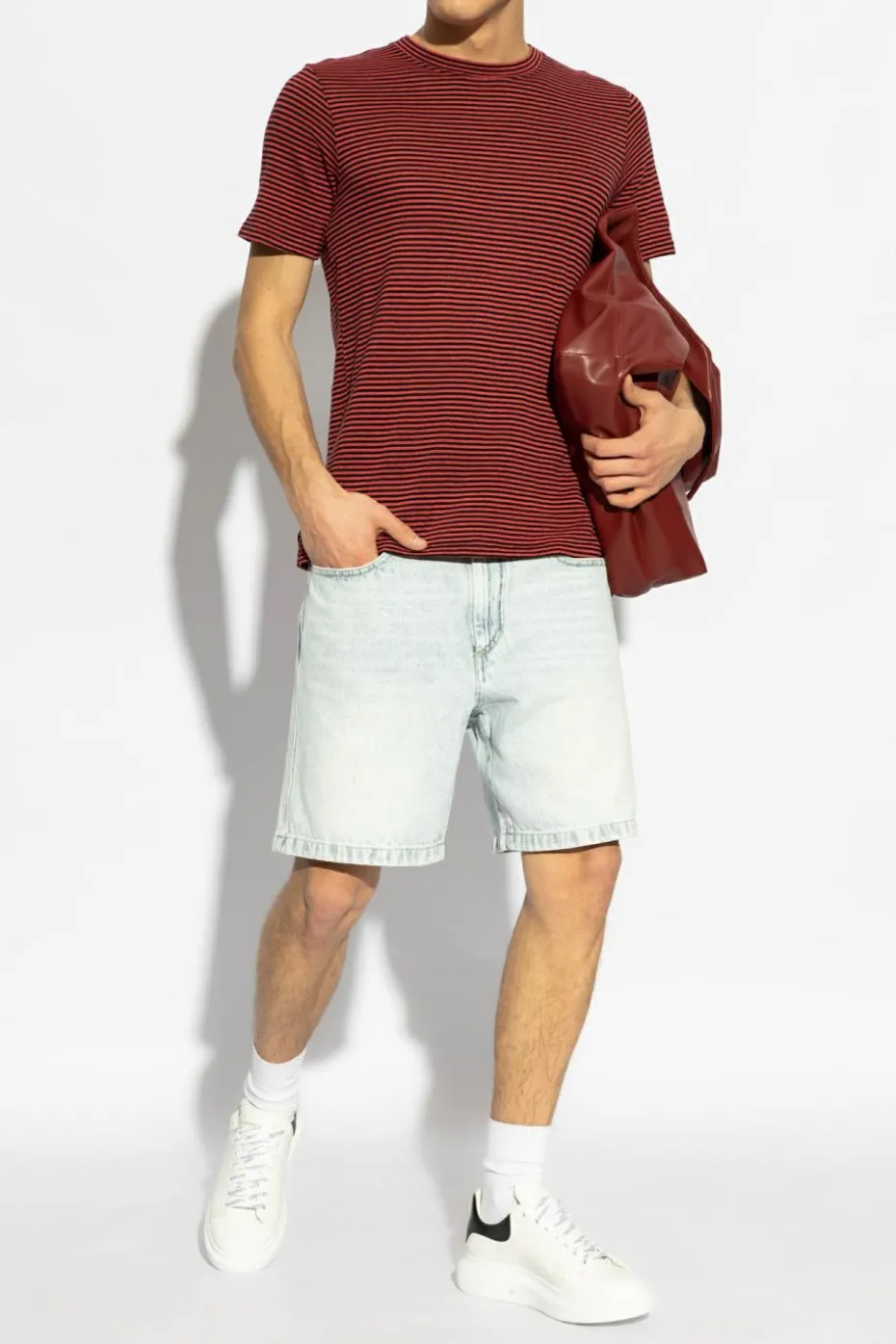 MARANT light blue Denim shorts Jeffry