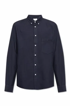 MARANT NAVY BLUE Shirt Jasolo