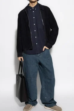 MARANT NAVY BLUE Shirt Jasolo