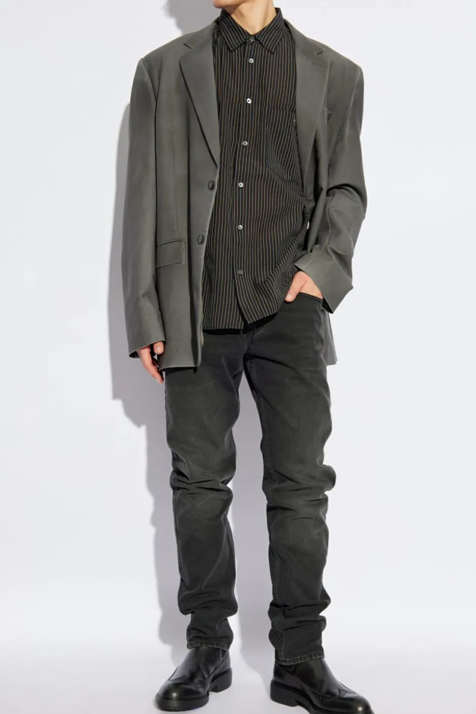 MARANT NAVY BLUE Shirt Jasolo