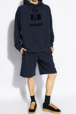 MARANT NAVY BLUE Shorts Mahelo