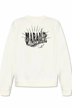 MARANT WHITE Sweatshirt Mikoy