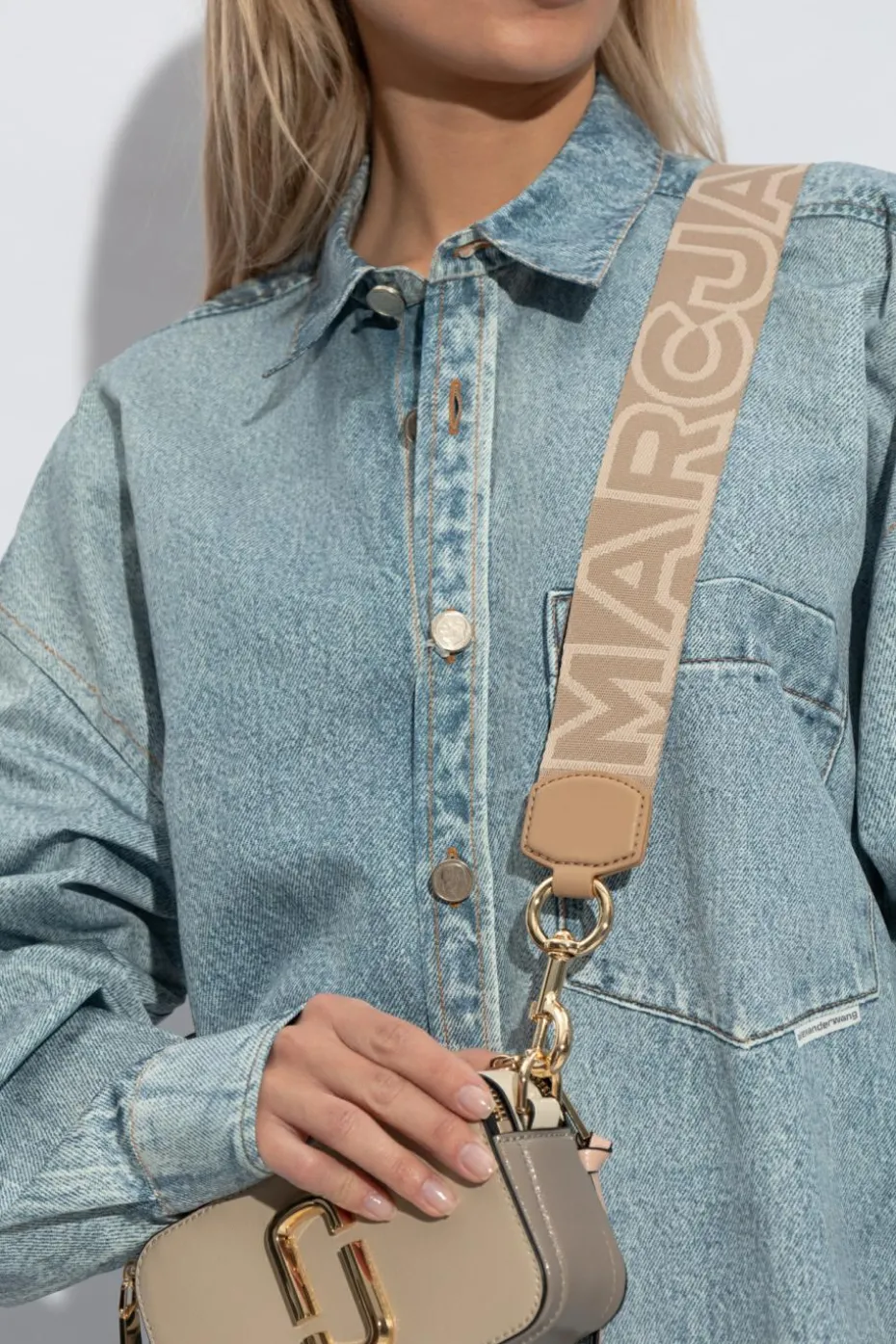 Marc Jacobs beige Bag strap