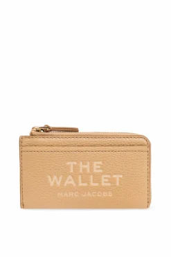 Marc Jacobs beige Leather wallet