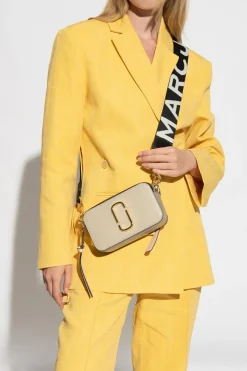 Marc Jacobs beige ‘The Snapshot’ shoulder bag