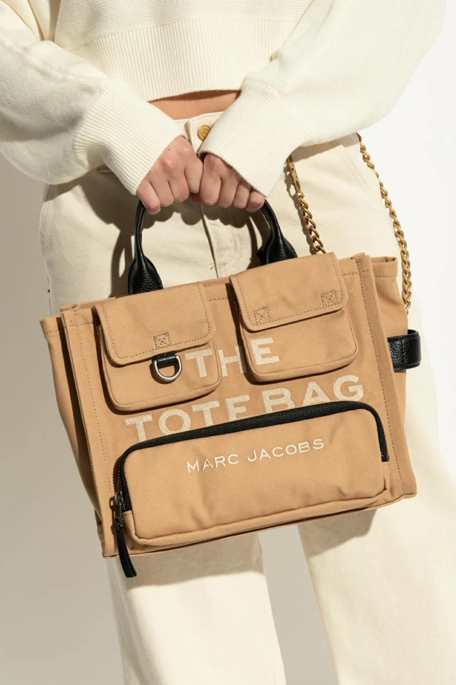 Marc Jacobs beige "The Tote Bag" shopper bag