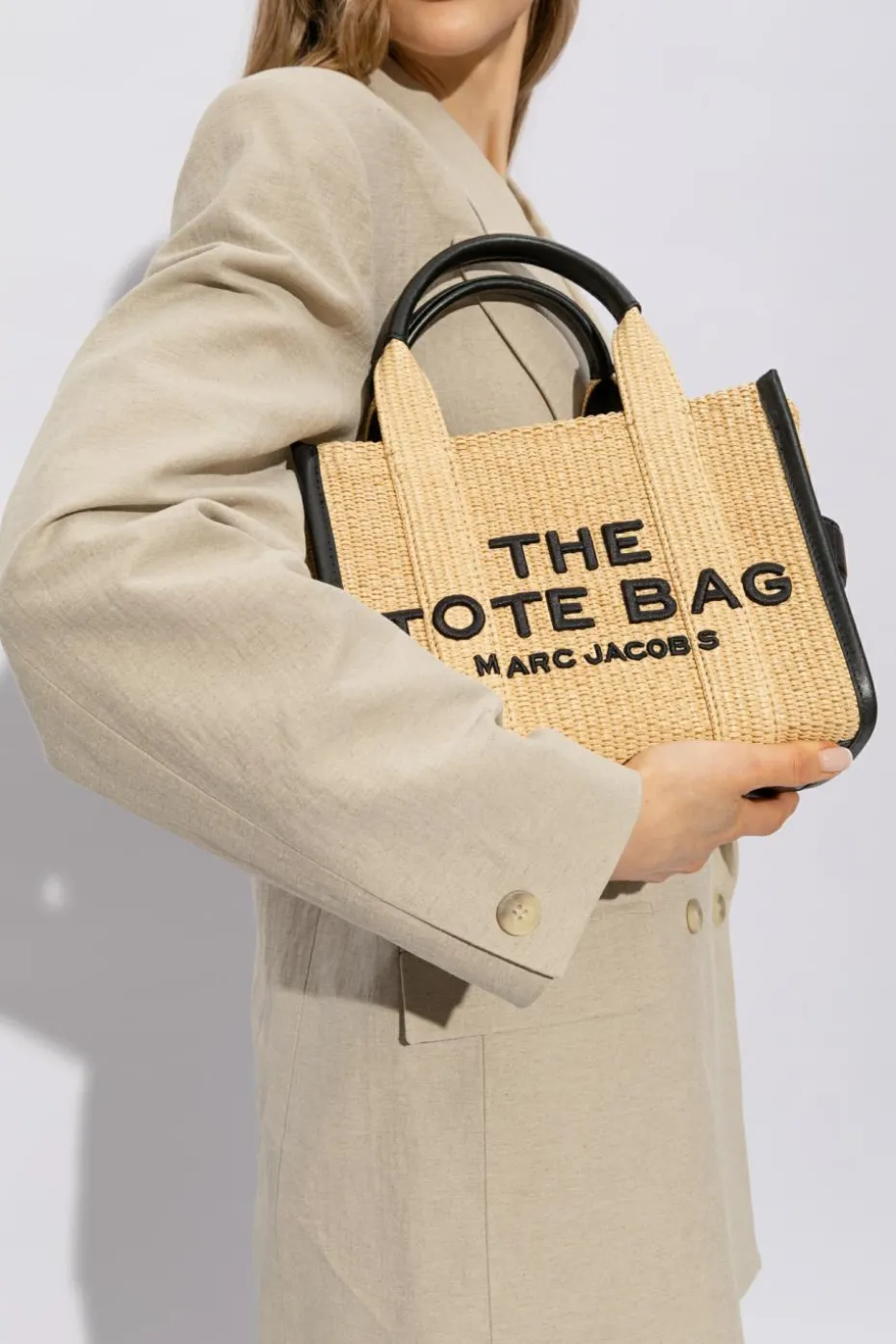 Marc Jacobs beige ‘The Tote Small’ Shopper Bag