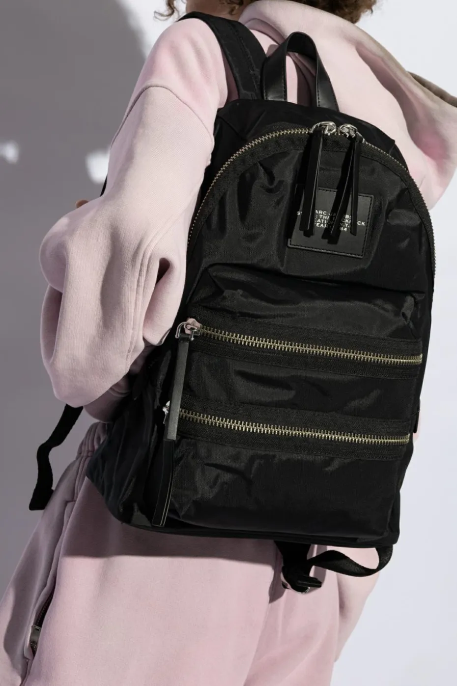 Marc Jacobs BLACK Backpack 'The Biker Large'