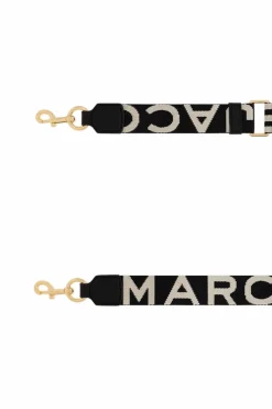 Marc Jacobs BLACK Bag strap with logo