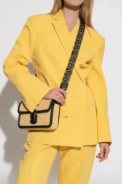 Marc Jacobs BLACK Bag strap with logo