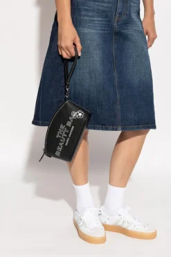 Marc Jacobs BLACK Cosmetic bag with logo