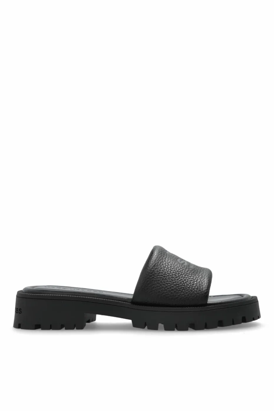 Marc Jacobs BLACK Leather slides